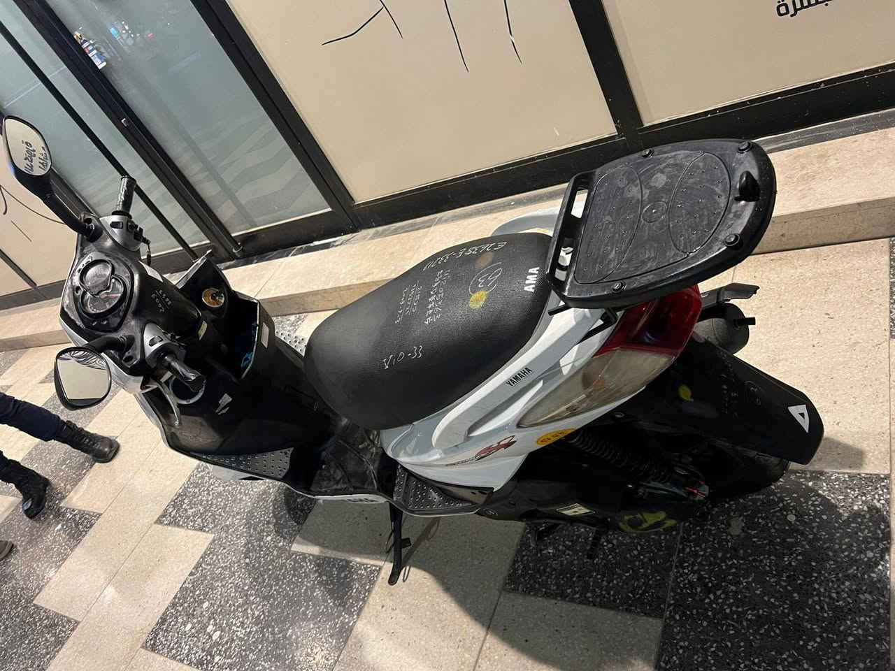 السلام عليكم من رخصة الادمن دراجة سكنس فحل ياباني مابيها اي نقص للبيع او مراوس حسب القناعة اي استفسار الاتصال علئ الرقم
*********** المكان بغداد حي الجهاد
