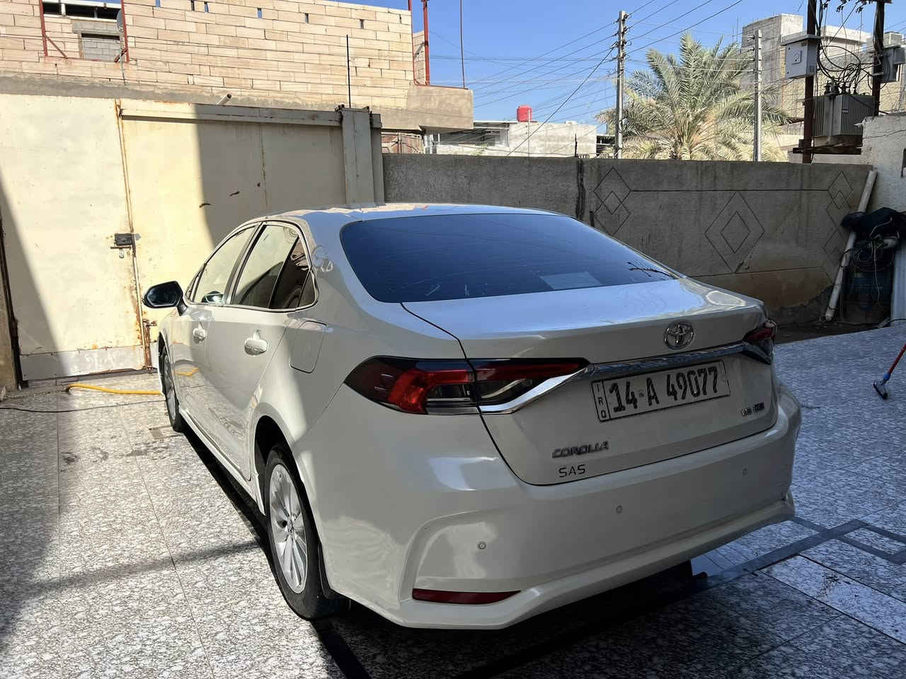 سلام عليكم كورلا 2020 خليجي SAS للبيع بية حادث بجم وشواصي مكينة كير كفالة حدادية كاملة رقم بصرة الجديد بأسمي فول ما عدا الفتحه ماشية 68 الف كيلو سعرها (135) وبية مجال عنواني البصرة ابي الخصيب رقم الهاتف ***********
