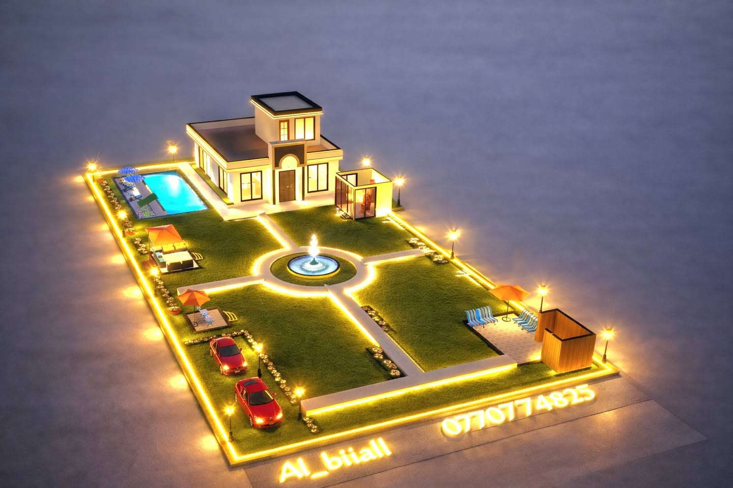 🎨 من أحدث أعمالنا
تصميم مزرعه بأستايل   مودرين و معاصر  فاخر
تصميم يجمع بين الفخامة، الهدوء المعماري، والخطوط الأنيقة.

📞 للتواصل: ***********
📍 @مكتب البلال الهندسي – بعقوبة 
🔗 الموقع على خرائط كوكل:
https://plus.codes/8H56PJXW+P4X

💬 نصمم بذوق، ننفذ بدقة.
✨ شاركونا رأيكم، أي تصميم أعجبكم أكثر؟

---

#تصميم_مزارع #تصميم_جلسات #ستايل_تركي #تصميم_خرائط #تصميم_خارجي
#ديكور_خارجي #تصميم_واجهات #تصميم_خرائط_3D #تصميم_اسكان #تصميم_يدكوري
#مكتب_البلال_الهندسي #ديالى #بعقوبة #تصميم_مودرن #تنسيق_حدائق
#تصميم_داخلي #تصميم_منازل #جلسات_خارجية #تصميم_مسابح
Al_Blill_Design #Architecture #Design #Turkish_Style #Exterior_Design #Landscape_Design
