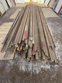 زاويه (2) انج (6) ملم بلجيكي طول(6) متر (200) قطعه وطول (5١٠) العدد(15...