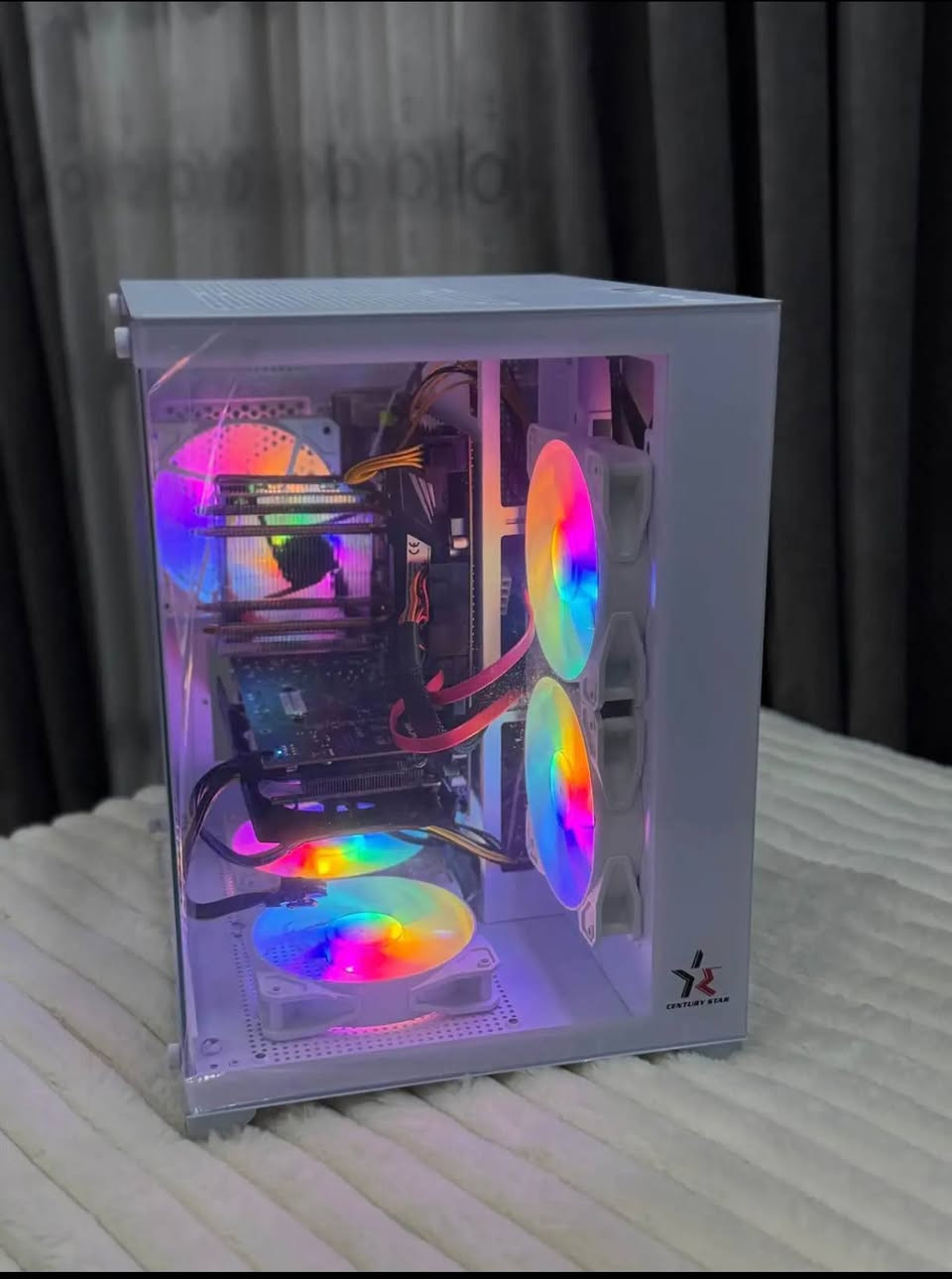 كيسات كاملة بدون كرت شاشة المواصفات:
كيس ابيض / اسود 
المعالج Xeon v3 او v4 فرق بسيط بالسعر
رامات 16g
كولر هوائي rgb 
الهاردات hdd 512g / ssd256g
بورسبلاي 550w

موجود آخر ١٠ قطع واذا اكو احد يريدهم سوة سعر اقل


**إذا كنت صاحب هذا الإعلان وتريد حذفه لأي سبب، رجاءا أرسل رسالة إلى الدعم الفني**