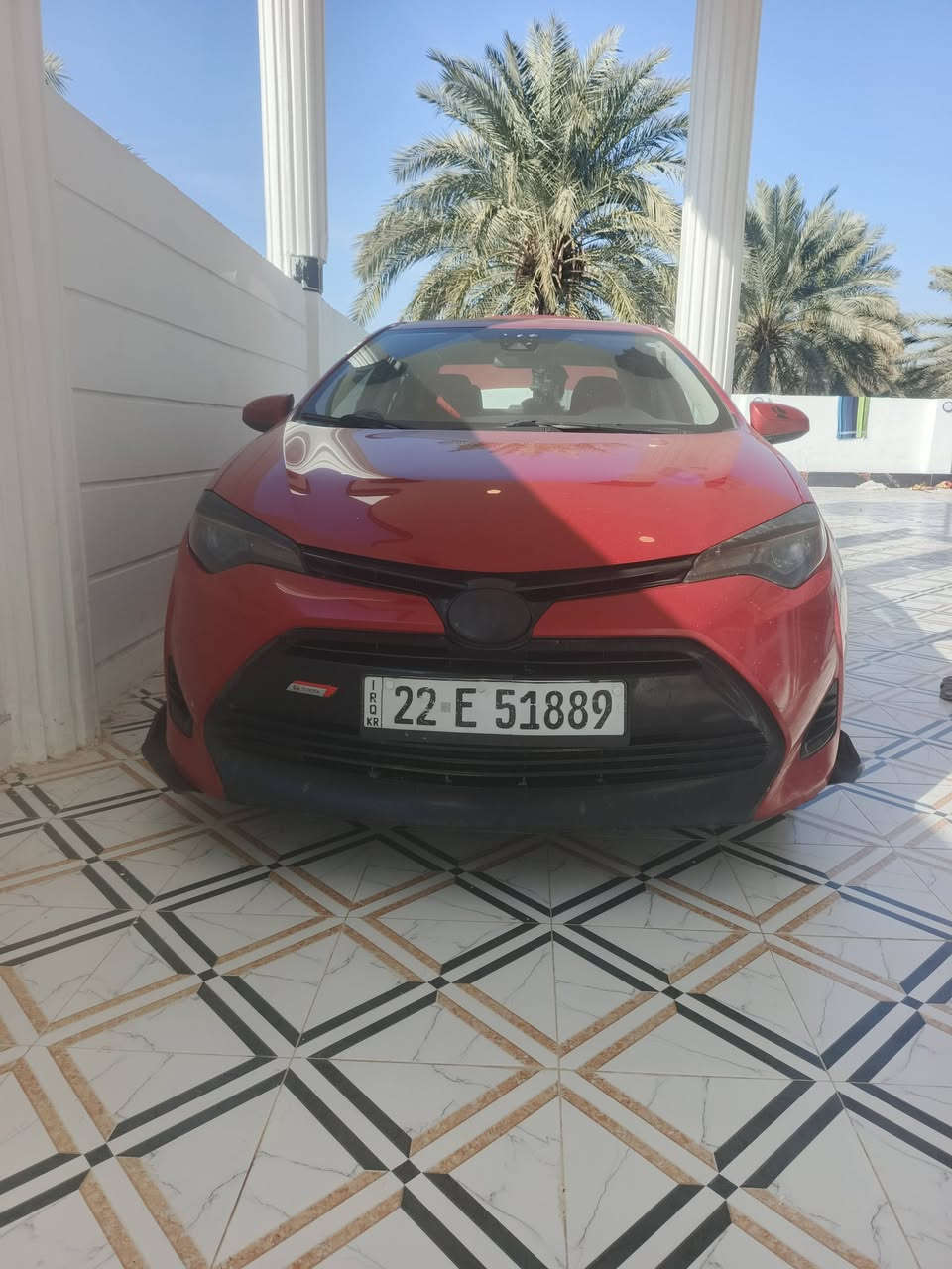 السلام عليكم
كورله 17
Le

رقم اربيل دولي بسمي
تحويل مباشر

مواصفات السياره 

كير محرك مكفولات

تخم تاير جديد  

كهربائيات كلها شغاله

حجر رادار موجود 

 بيه حادث بسيط صور الحادث مرفقة مع المنشور 

مكان ديالى بعقوبه  

سعرها مناسب وبيه مجال لشراي✅✅ 

السعر::   ١٣٠

للاستفسار اكثر  اتصل   ***********
