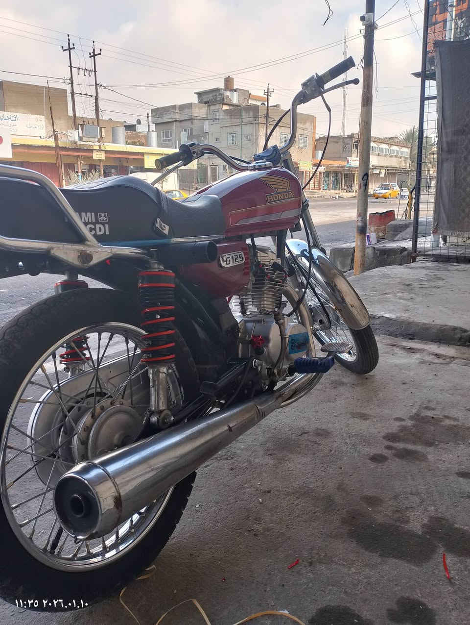 نامه موديل23 
دراجه خير من الله 
غراض كله جديد 
محرك مبدل ولفات فقط شرط فصله تخبل
دبلات ورا كدام شغالين فولل
تايت جديده 
وياله جديده 
سعر الدراجه 380بي مجال 
***********
