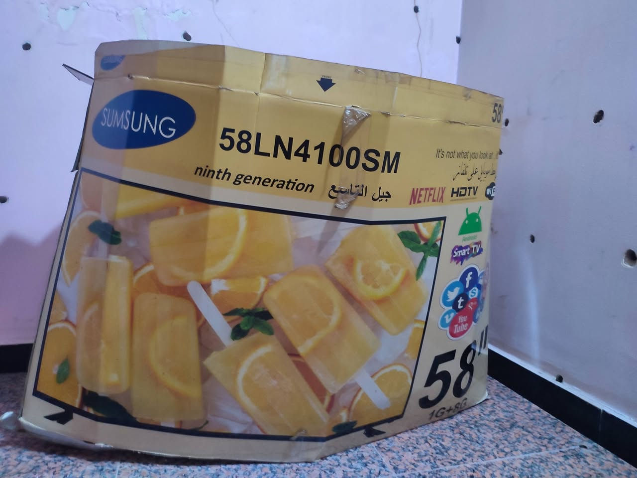 السلام عليكم شاشه سامسونك نظيفه جدا مستعمله قليل حجم 58 سمارت


**إذا كنت صاحب هذا الإعلان وتريد حذفه لأي سبب، رجاءا أرسل رسالة إلى الدعم الفني**
