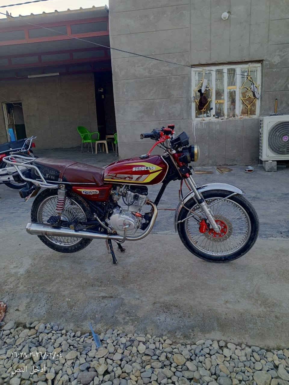 سلام عليكم دراجه تايكر للبيع اوراق كامله 2024 المكان بابل الحمزه الغربي  الاتصال على  *********** والشراي يتصل وبيك خير وتدلل
