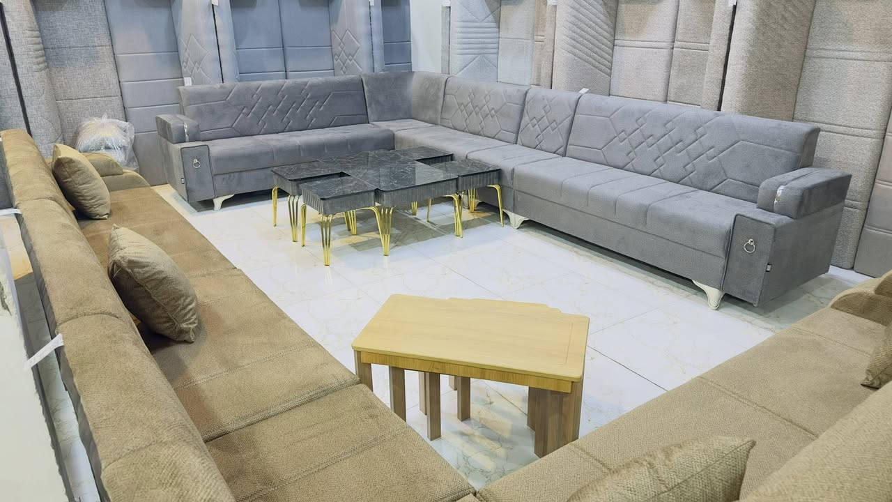 اهلا وسهلا بكم زبائننا الكرام نقدم لكم مجموعة متنوعة من الأثاث الحديث بأنسب الأسعار للحجز مراسلة الصفحة متوفر توصيل ***********
