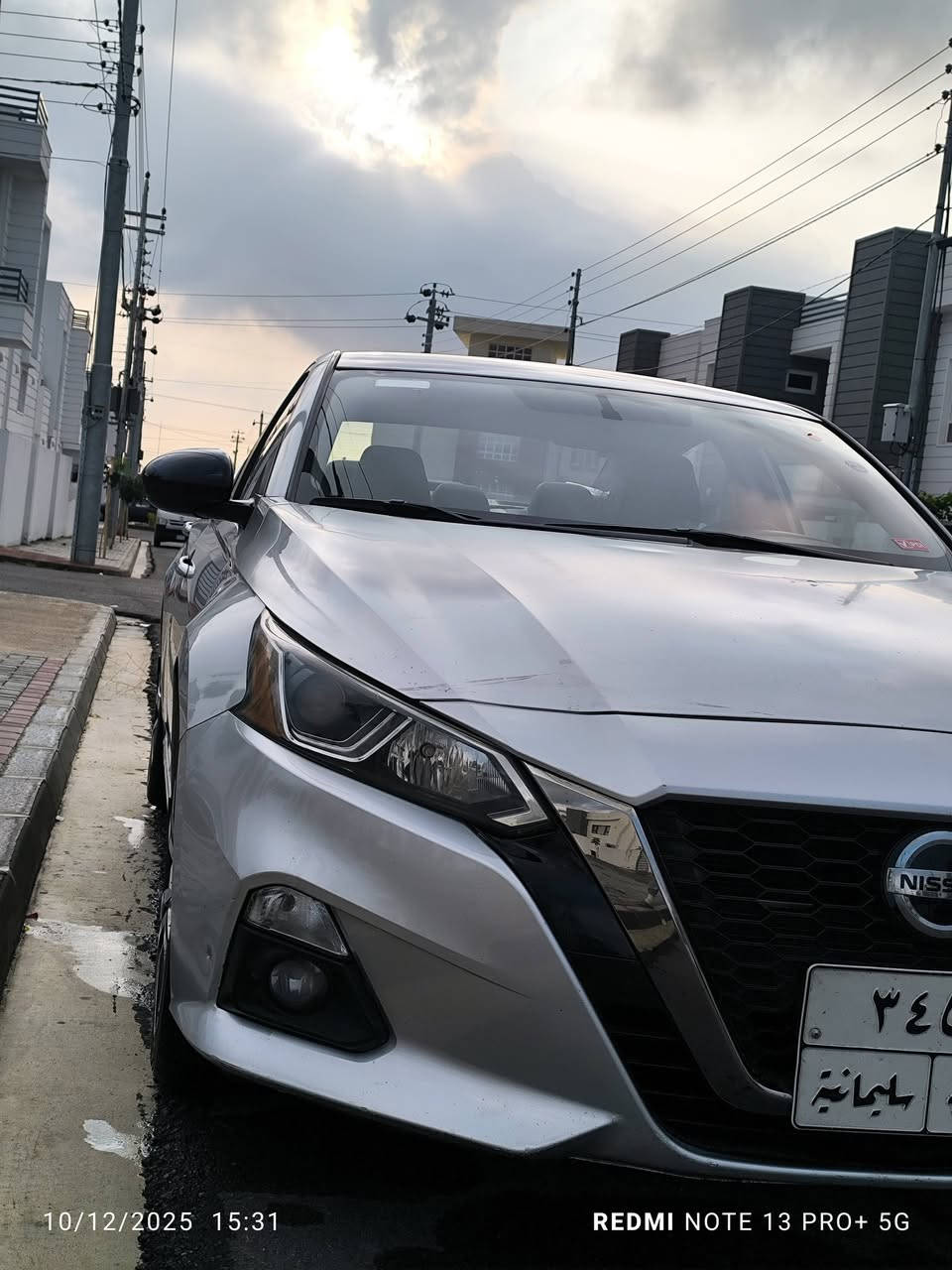 نيسان التيما 2019 فئة SR .
محرك 4 سلندر  2500  

الگير اوتوماتيك

اطارات قياس 19

حساس امامي مع نظام تنبيه الاصطدام .

حساس خلفي مع نظام مراقبة حركة المرور .

حساسات نقط عمياء 

كشن جلد 

شاشة وسطية

شاشة اعطال 

تحكم ستيرن الجهتين 

شفتات ستيرن 

بصمة دخول 

بصمة تشغيل 

تشغيل عن بعد 

اشارة ترحيب 

بصمة صندوق 

لايت ليد

لايت اوتو 

لون سلفر 

صيانة دهن الگير والمحرك مع الفلاتر جديد .

محرك والگير بحاله جيدة . على الفحص .

السونار و صور الحادث مرفق مع الصور .

هذا الرقم  يتبدل برقم اخر جديد 
السعر 138 $

سنوية السيارة نافذة لغاية 2026/2

العنوان كلار 

الاتصال على واتساب ***********
