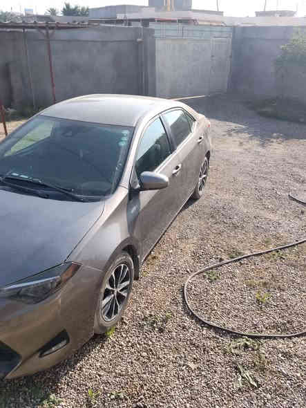 السلام عليكم 
للبيع 
كورلا موديل 2017 مواصفات LE مرقمه اربيل دولي باسم البايع شرط التحويل والوكاله بيها اربع قطع بدون دواخل 
گير ومحرك شرط صدر جديد وتايرات جديده 
السعر 125 نقدي وبيها مجال 
وترهم مراوس بسياره كامري حديث 
عنوان السياره صلاح الدين قريه المسحك 
خاص ما اجاوب 
للاستفسار الاتصال على الرقم التالي 
‏‪0782 170 8625‬‏
