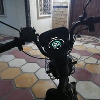 بايسكل شحن حجم ٢٠ خمس بطاريات جديد مستخدم اقل من شهر الشركة قوة اليث ا...