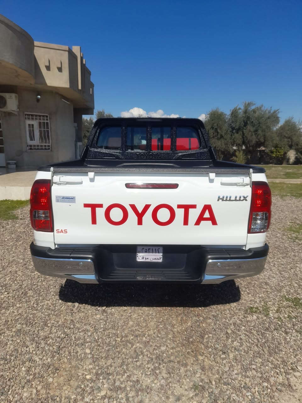 السلام عليكم للبيع للبيع عذاري ساز هايلوكس كير عادي موديل ٢٠٢٥ فحص تسجيل كل المحافظات ماعد الإقليم السيارة كلين ماشيه ٥٠٠٠٠ بسم شركة ساز مكان السيارة الشرقاط اجميله السعر ٢٤٣$ والبيع نقدا 
الاتصال ***********
