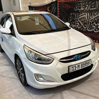اكسنت ٢٠١٦ خليجي بسمي ماشيه ٩٧  سياره جديده وجاهزه بيها صبغ دوسه جزء ج...
