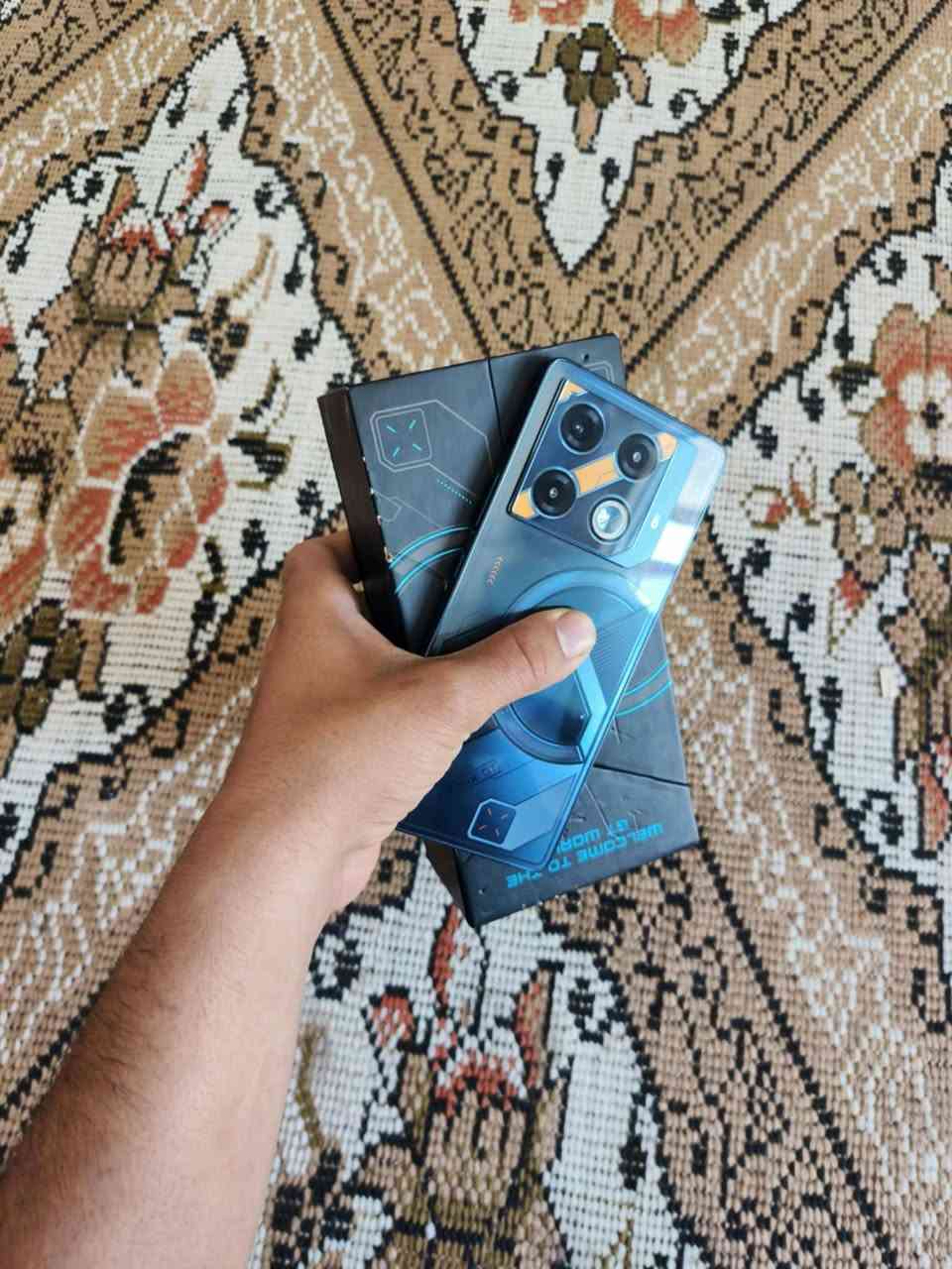 سلام عليكم جيتي 20 برو
ذاكرة 256 رام 12+12 نضافة 95/100 

ببجي 120 فريم بطارية 5000 شحن 45 واط 

صوت ستيريو شاشة 144 بصمة بشاشه جهاز مكفول 

ملحقاته كاملة كفر وكارتون وشاحن 45 واط

سعره 285 وبي مجال للطيبين مكان نجف


**إذا كنت صاحب هذا الإعلان وتريد حذفه لأي سبب، رجاءا أرسل رسالة إلى الدعم الفني**