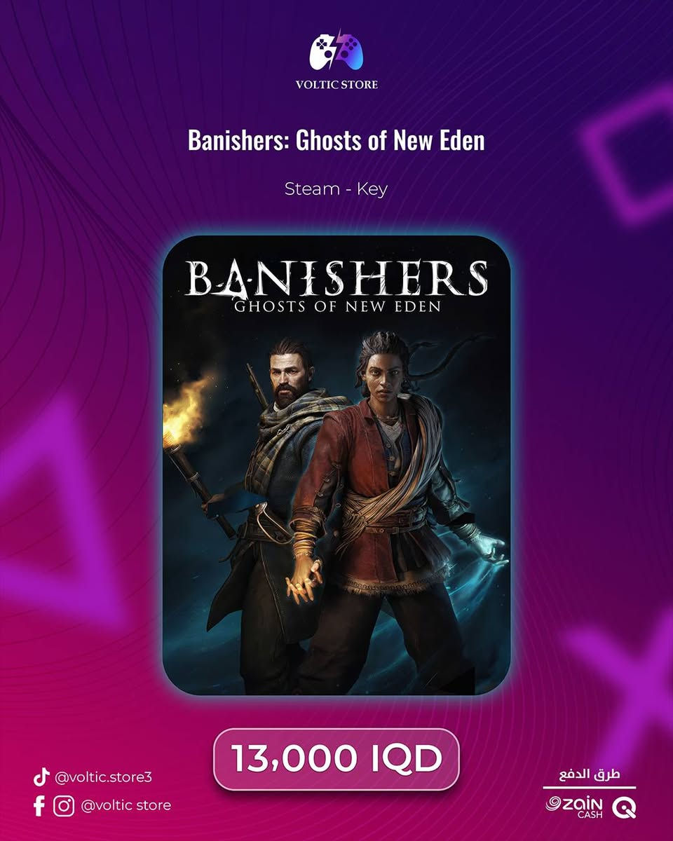 أقوى عروض الـ PC بدأت في Voltic Store! 🔥🎮
​شبابنا الطيبة، جبنالكم عروض خيالية على منصة Ste*am لأقوى الألعاب.
​🕹️  اللعبات عبارة عن كود تفعله بحسابك الشخصي بـ Ste*am.
​✅ اللعبة تنزل بمكتبتك بشكل رسمي ودائمي 100%.
​⏳  العروض مستمرة وحصرية لغاية يوم 20/3/2026.. لا تفوتكم الفرصة!
ملاحظة: الاسعار ممكن يصير بيها اختلاف بسيط حسب وقت الطلب
​طرق الدفع المتوفرة:
​💳 ماستر كارد الرافدين.
​💸 زين كاش (Zain Cash).
​شلون تطلب؟
راسلونا الآن على الصفحة وتدللون، نجاوبكم بأسرع وقت. 😉📩
#العاب | #pc | #العراق | #ترفيه #متجر_فولتك | #Volticstore# |  | #بغداد | #متجر_الكتروني


**إذا كنت صاحب هذا الإعلان وتريد حذفه لأي سبب، رجاءا أرسل رسالة إلى الدعم الفني**