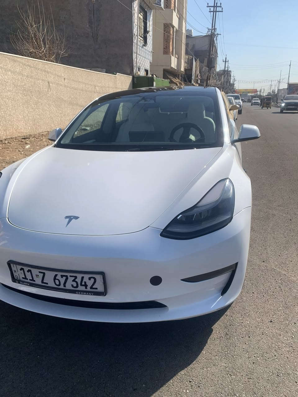 السلام عليكم
تيسلا مودل 3 2022 تك ماطور

اون لاين

داخل ابيض

صبغ قطعتين

اون لاين

موصفات التسلا معرفة

مكانها بغداد البلديات

***********

