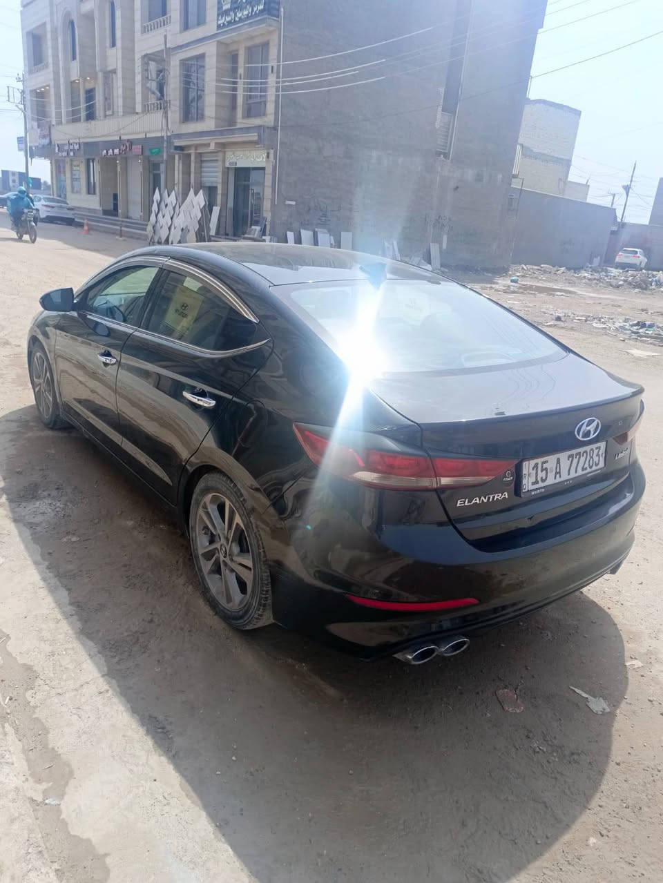 السلام عليكم للبيع النترا موديل 17رقم دولي بسمي حادثهه جاملغ خلفي ابواب فول مواصفات فتحه بصمه السعر 120بيهه مجال لاتصال ***********
