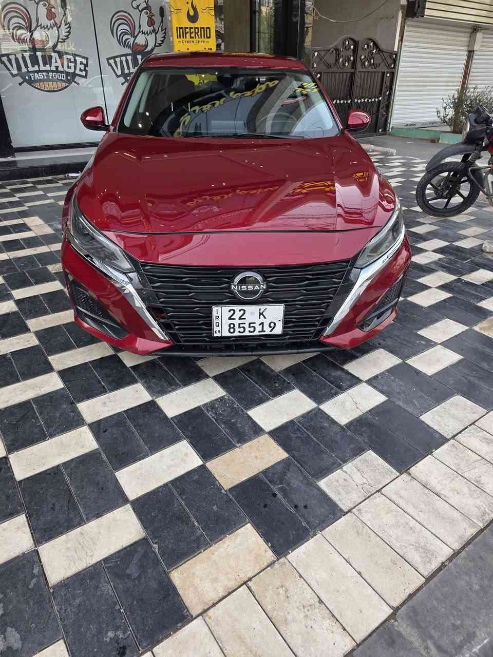 سلام عليكم
نيسان التيما 2023 SV 
وارد امريكي الحادث موضح ب الصور
مواصفات 
شاشة 
كامرة
رادارات امامي او خلفي 
نقطة عمياء 
سياقه ذاتيه 
توقف ذاتي
كشن  كهرباء 
تحكم ستيرين 
محرك 2500 4 سلندر 
ماشية 88 الف 
رقم اربيل بسمي  رقم جديد بدون نقوصات تخم تاير جديد 
السعر 165 وبيه مجال بسيط 
العنوان حي العدل 
***********
