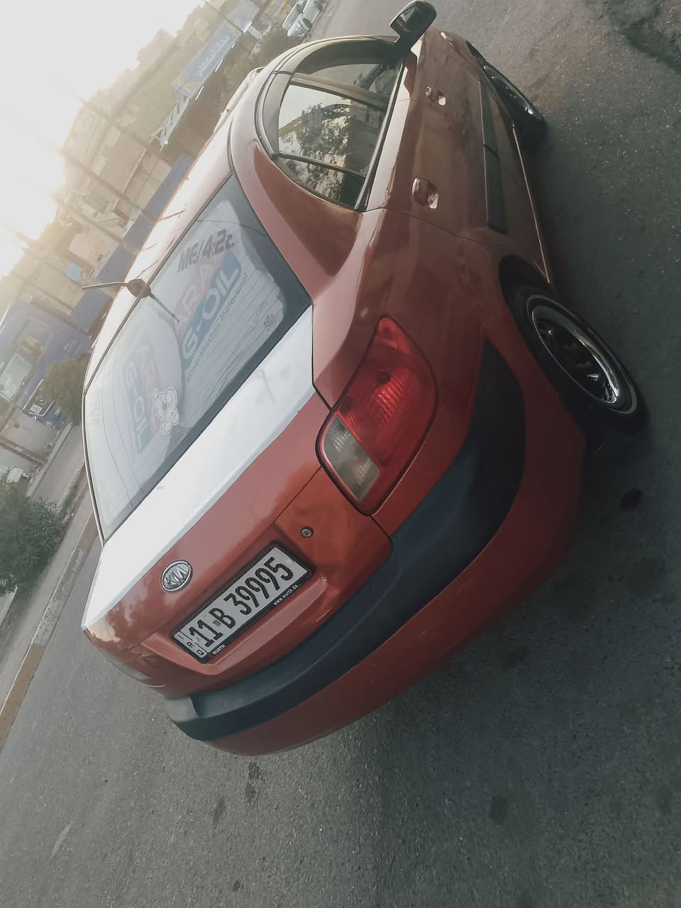 كيا ريو موديل 2006
رقم بغداد دولي شرط التحويل من الموصل 
محرك 16شرط 
كير شرط 
تبريد ثلج 🥶 
ضرر صبغ عام بدون دواخل
السقف بي معجون 
السعر 60بي مجال 
العنوان موصل الجانب الأيمن سايدين حي العامل قرب دوره الرساله مكتب الهيثم الراشدي ***********
ملاحظة مهمة الخاص مغلق التواصل عل الرقم فقط 🛑 يكون الدوام من الساعه التاسعه صباحا الى الساعه الثامنه مساء 🛑

