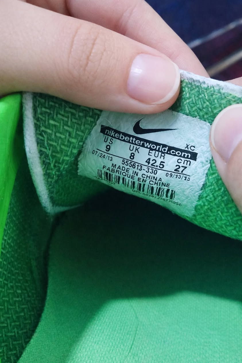 نايك اوروبي اصلي مستخدم نضيف قياس 42.5 يلبس 42 سعره 48 الف ويا التوصيل اي واحد يريد  يتفضل خاص موجود توصيل لكل المحافظات.


**إذا كنت صاحب هذا الإعلان وتريد حذفه لأي سبب، رجاءا أرسل رسالة إلى الدعم الفني**