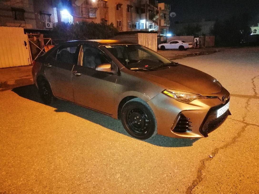 تويوتا كورلا ٢٠١٧ سنويه رقم جديد ٢٠٢٩ حادثها جامرلغ وبونيد وبيها شاصي وبيها طخه صغيره بالباب صبغته نفسه  يعني ٣ قطع صبغ ماشيه ٨٤ ميل كير كبل ٣ أشهر مبدله ودهن وفلاتر جديد مبدلهن تخم تاير جديد أدامه تخم راديتر جديد *********** كركوك كركوك, العراق
