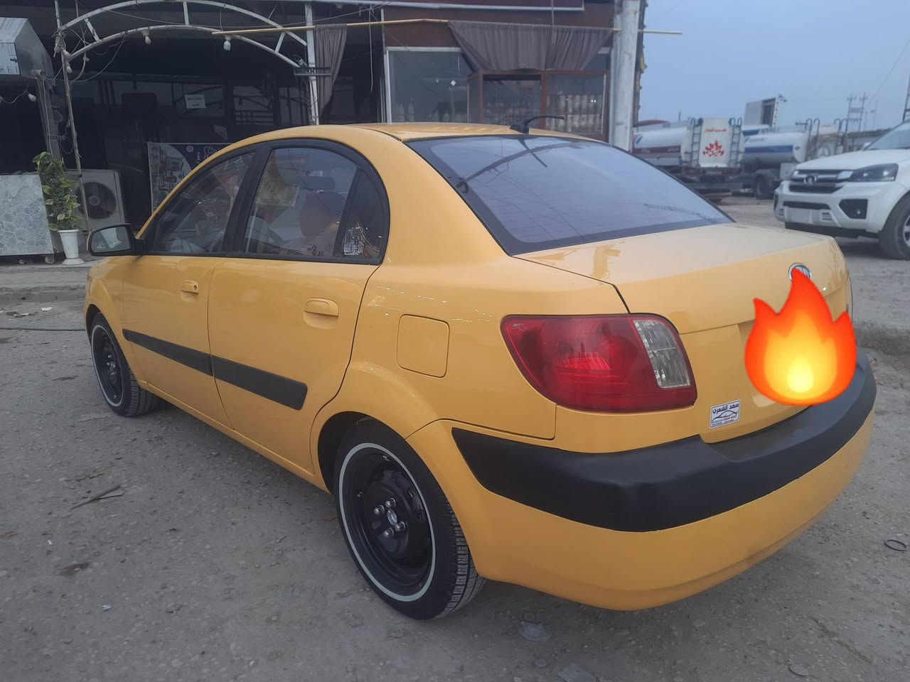 السلام عليكم كيا ريو خليجي 2009مكفوله محرك كير تبريد حداديه تخم تاير رقم نجف مكان الديوانية ***********
