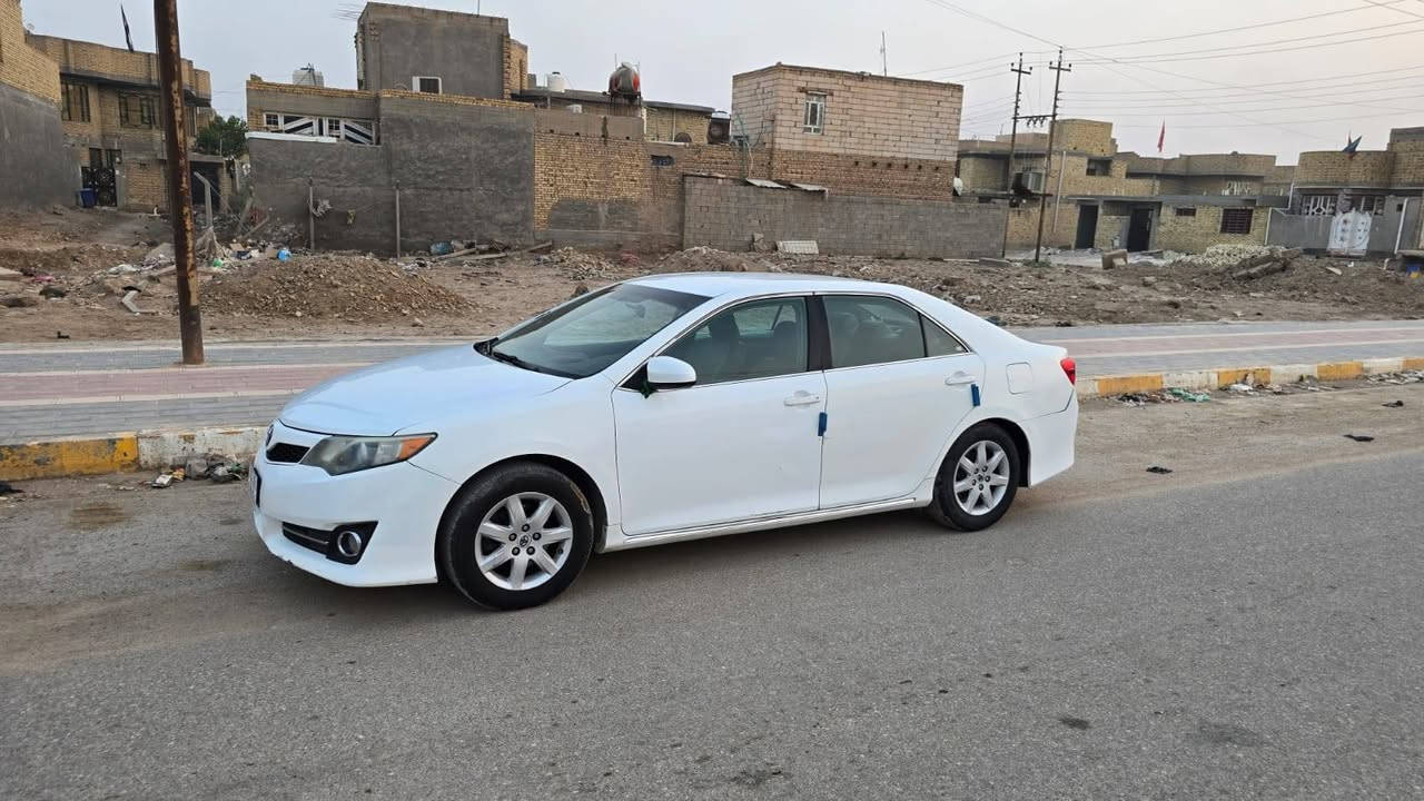 كامري ٢٠١٣
رقم بصره بأسمي 

سنوية لل ٢٠٣٠

فئة LE

السيارة داخله كلين للعراق 

وهنا صار بيها طخات بسيطه 

مكفوله من الضربة 

تحكم ستيرن

شاشة 

بلوتوث

تحكم ستيرن 

لايت زينون

مكينه ٢٥٠٠ 

وبعد بيها مواصفات 

تخم تاير جديد

مكينه وكير خير من الله 

السعر ١٢٠ وبيها مجال 

للأستفسار ***********

واتساب ***********
