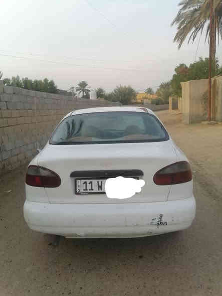 دايو لانوس 97
اللون ابيض 
الرقم بغداد
السنويه 2027
الشراي يتصل على الرقم ***********
او مراسلة الصفحه
