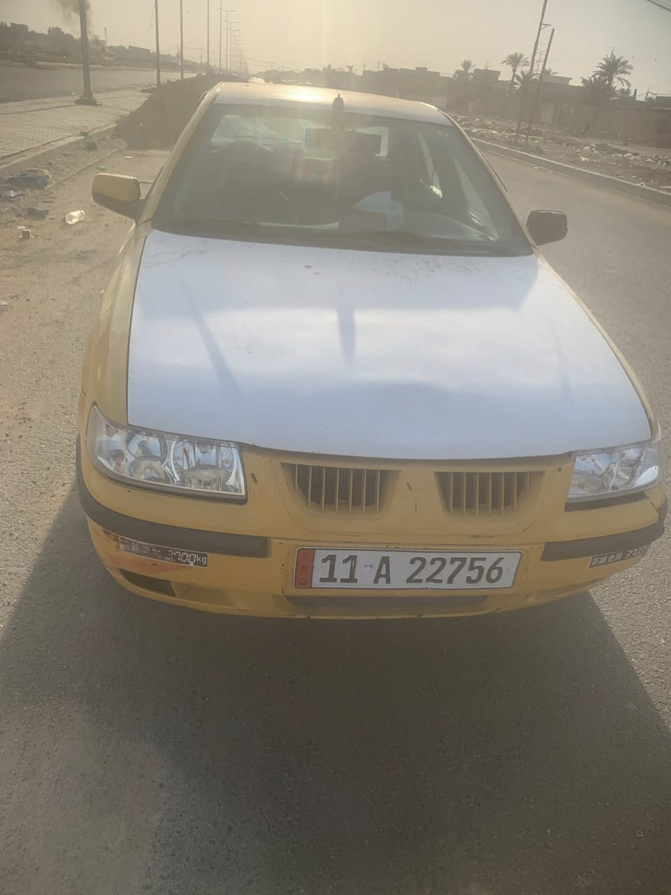 السلام عليكم سياره سمند للبيع موديل 11
الرقم ***********
