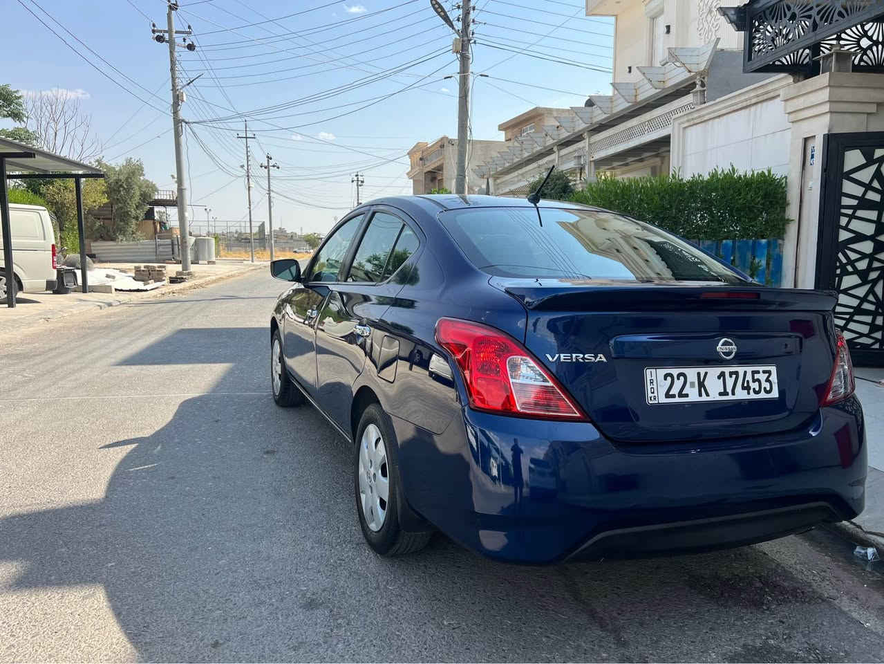 نيسان ڤيرسا2018
يه ده نيكل
دبل گيج
چوار جام كاربايي
ئاوينه كاربايي
بال مواسفات SV
سياره پينج پارچه سبغ بي داخيلي
بي زه ربه بي ئه رباك به س په مپ
م*********** أربيل, العراق
