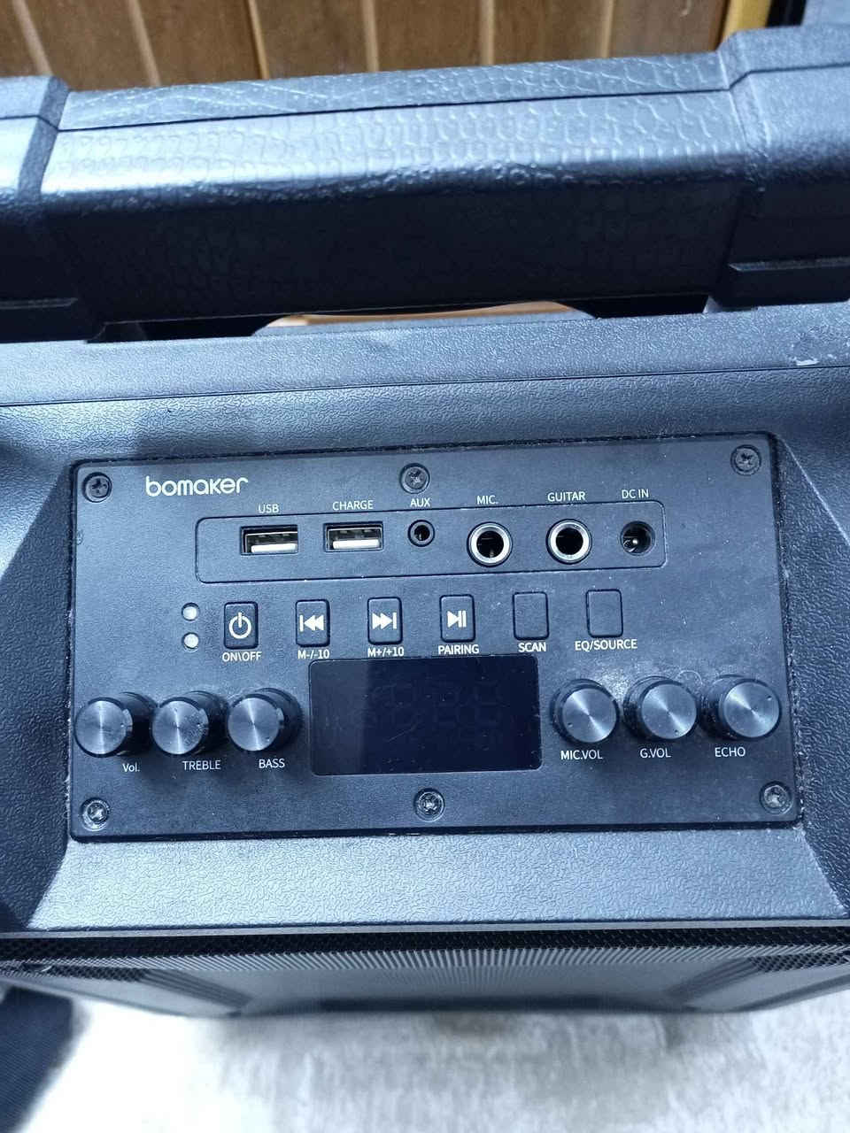 مضخم صوت مارکة Bomaker
ذو مواصفاتPA System شحن ،بلوتوث،إیفیکت للغناء،٤نظام إیکولایزر،کوالیتي صوت عالي وصافي+محول فولت 18VDC السليمانية, العراق


**إذا كنت صاحب هذا الإعلان وتريد حذفه لأي سبب، رجاءا أرسل رسالة إلى الدعم الفني**