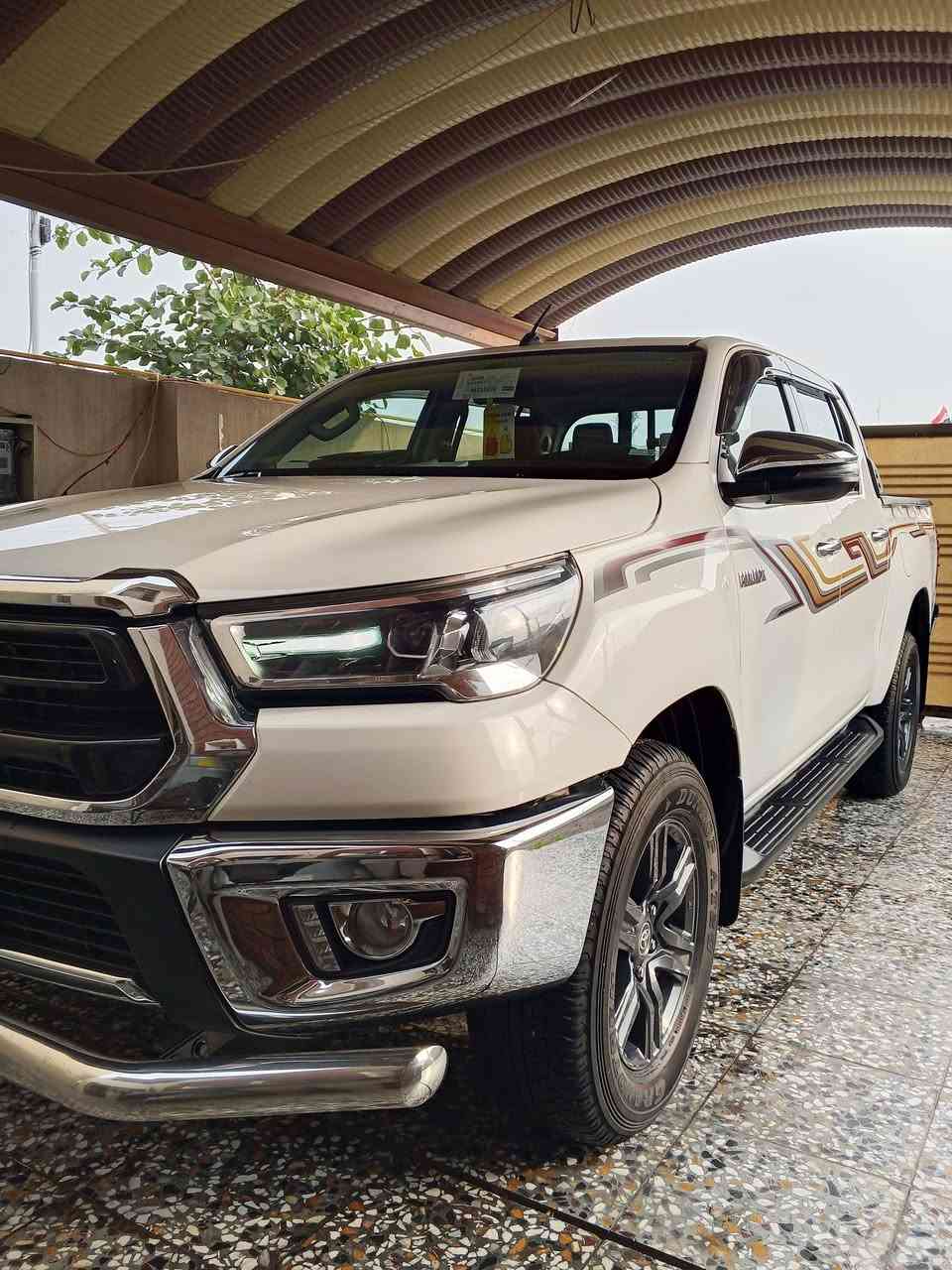 سلام عليكم 
تيوتا هايلوكس فور ويل موديل 2021 

ساز باب أول فوول مواصفات ✅ 

رقم أربيل نكليزي بسمي سنوية جديده تحويل مباشر 

مكفولة كفاله عامة سيارة جديدة كفاله من كل نواحي 

ماشية 73 ألف سبير منازل تخم تاير جديد دلوب أصلي 

البصمة ثانية كتلاوكات شركة كاعيات شركة كلهن وياه 

السعر 315 ورقة وبيها مجال بصيط حك الجية 
مكاني بغداد الكرخ إلي عندة ستفسار يتصل 👇 
 
*********** بشار العبيدي 

*********** بشار العبيدي
