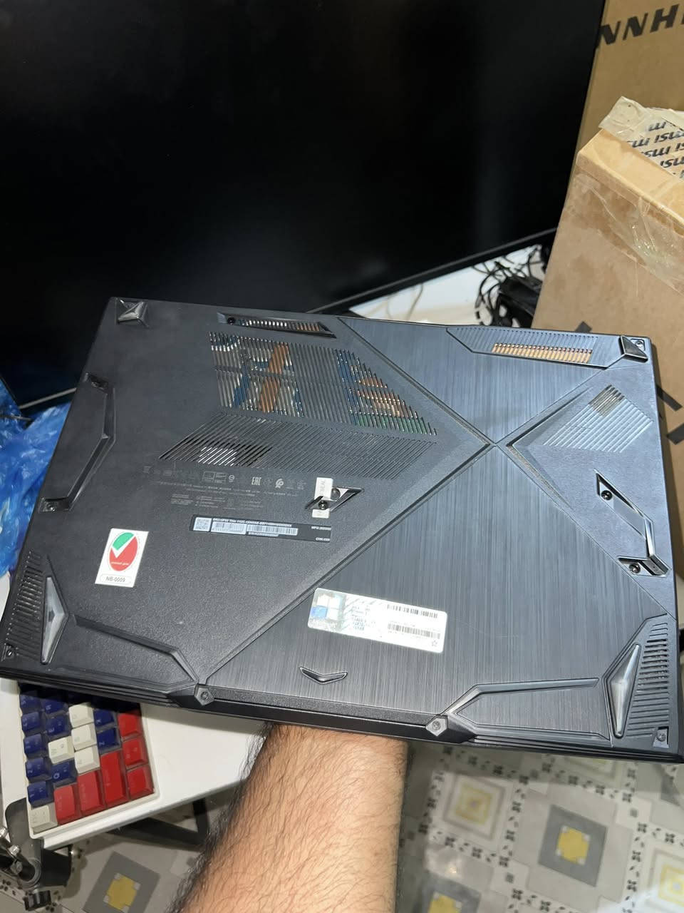 لابتوب للبيع.
i 7 gen 11 H

3050 4GB

Ram 32 Adata 3200

ssd512

كارت داخلي ٨ كيكا

السعر النهائي ٨٥٠ الف 

مكاني ديوانيه ماعندي توصيل. 

الجهاز معتني بي 

كل ٦ اشهر ابدله معجون حراري. وطورت راماته من ١٦ ل ٣٢. 

ومشتغل علي برمجه وبلندر وجميع برامج ادوبي. ماعانيت من اي مشاكل. 

سبب البيع اريد اشتري اقوه

يرهم للمراوس باقوه وانطي فرق ماكو مشكله .


**إذا كنت صاحب هذا الإعلان وتريد حذفه لأي سبب، رجاءا أرسل رسالة إلى الدعم الفني**