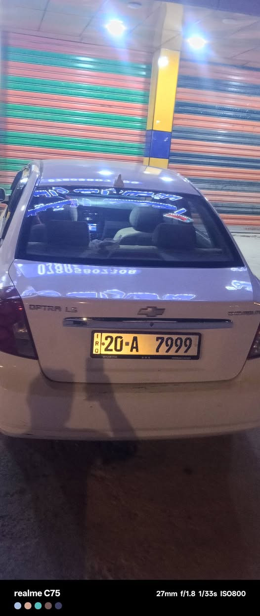 السلام عليكم اوبترا 11 سيارة اوتماتيك رقم ديالى السيارة مكينة كير خير من الله صدر امامي خلفي تبريد تدفئة كلة شغال سنوية ل27 السيارة مابيهة قطرة صبغ عدة الموضحات بلسونار السعر 95 بيهة مجال قليل حك الجية مكان السيارة ديالى بعقوبة الرقم/***********
