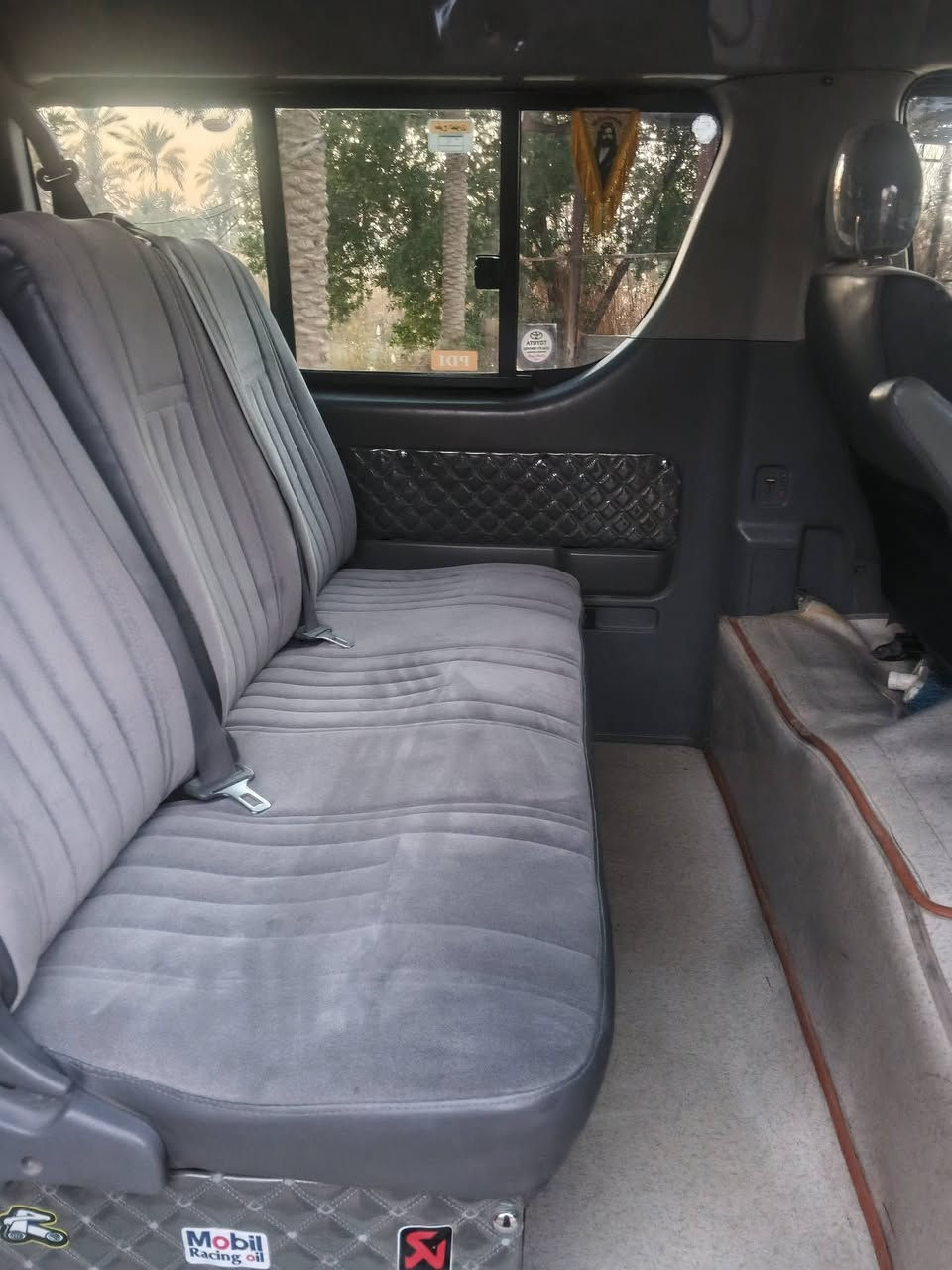 هايس 2010 مكفوله ما عدا خياس قليل قدام تاير الور اء جهه العبري والباقي كفاله سونار دشمه شلي درع امام الخلفيه وبيه خط نجف مهران العنوان الديوانيه الشاميه رقم التليفون ***********
