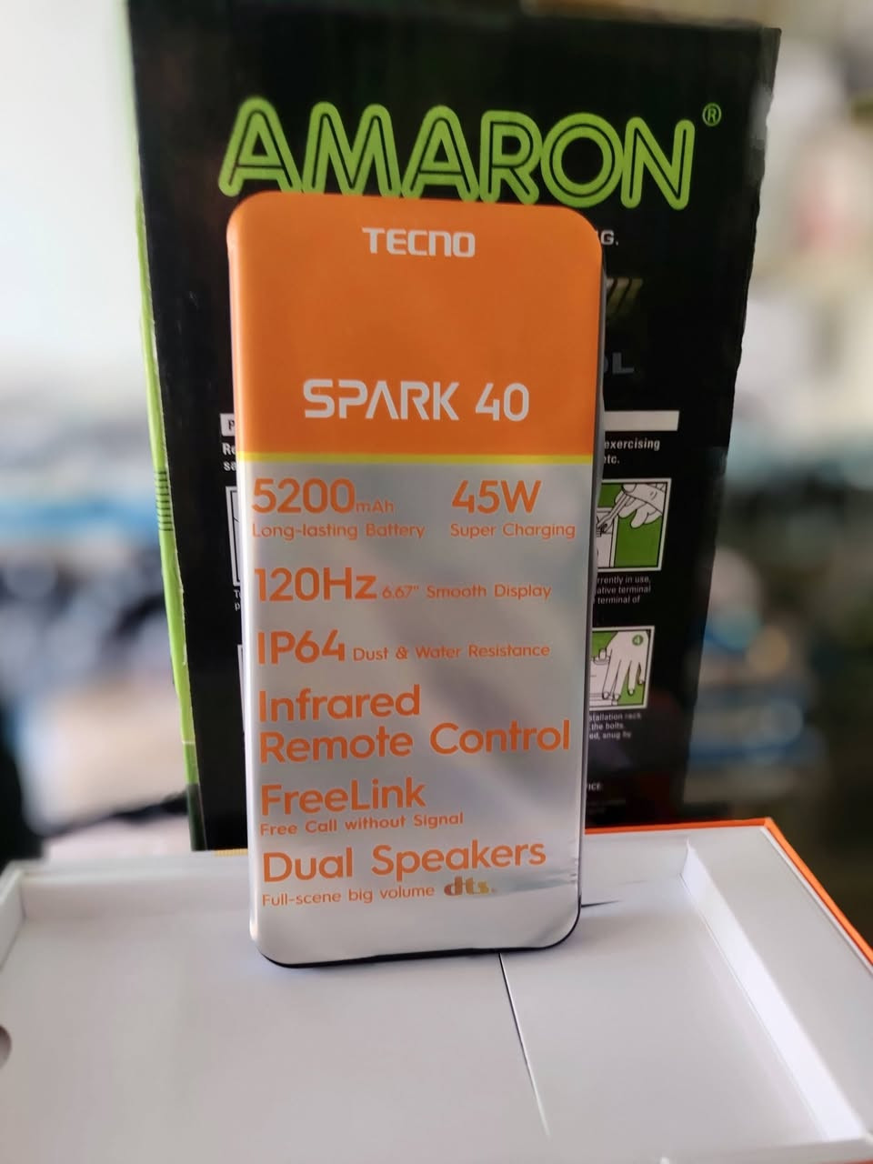 السلام عليكم
تكنو سبارك 40 للبيع جديد ماستخدم بعده مامعرب
ذاكرة 256 سعره 200قفل
***********
