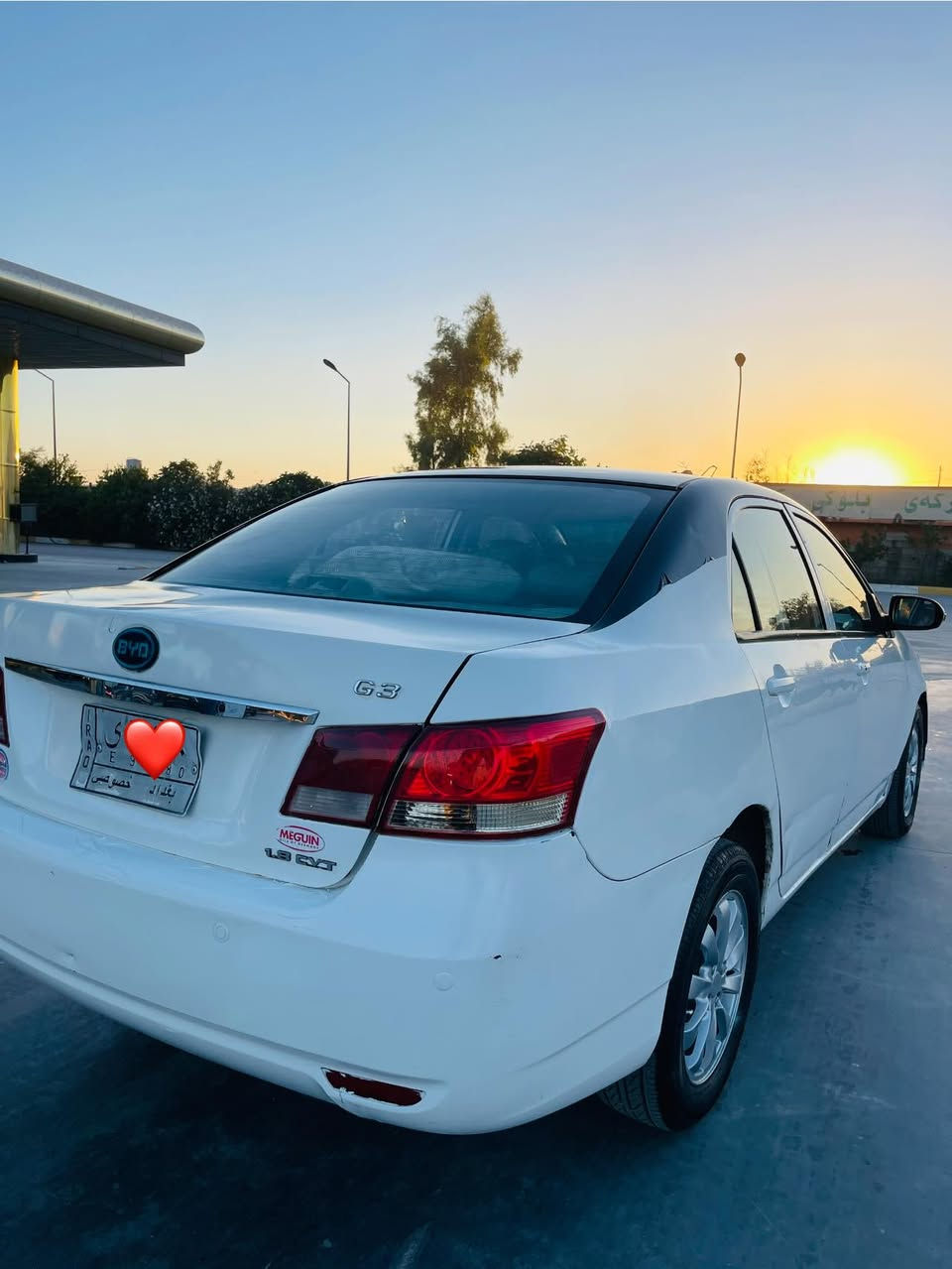 ‏ 🌹 G3    Byd   مۆدێل 2013 🌹
 فول مواسەفات  ، شاشە ئایپاد
بەسمە ، Abs ، جام کارەبایی 
گێڕ و مەکینەی بیلاد  ، تەبریت  
مەسروفی تیانیە ، بەشەرتی فیتەر 
ڕەقەم بەغدایە  بەشەرتی ئەولەویات و پاکانەی مروری بۆ کراوە
بەشەرتی مەدەنی  ، هیچ غەرامەی لەسەر نیە 
سعر  36 گەڵا  مەجالێکی برایانە .
شوێن /ڕانیە (حاجیاوا)
ڕەقەم: 
***********
 ***********
گەر موشتەری نی سەرمان مەئێشێنە مەمنونین.
