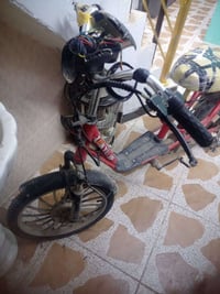 بايسكل شحن • ناقص بطارية ومفتاح • العقل والملف شغال