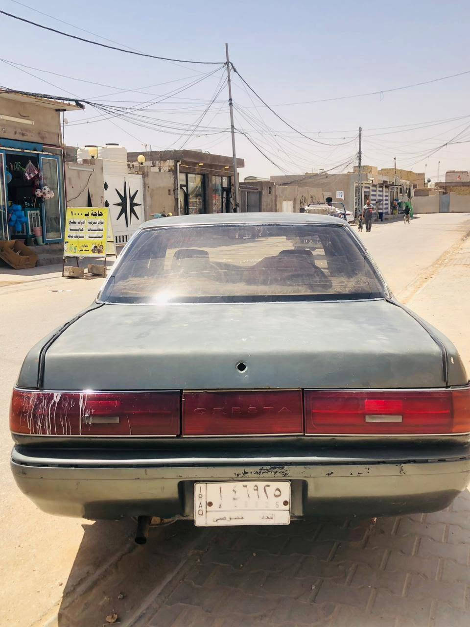 السلام عليكم
سيارة كرستا عظم للبيع موديل 1993مالكها نجف رقمها نجف  سنويه ساقطة 2019
گير محرك كهربائيات 
سعرها 18 
رقمي ***********
