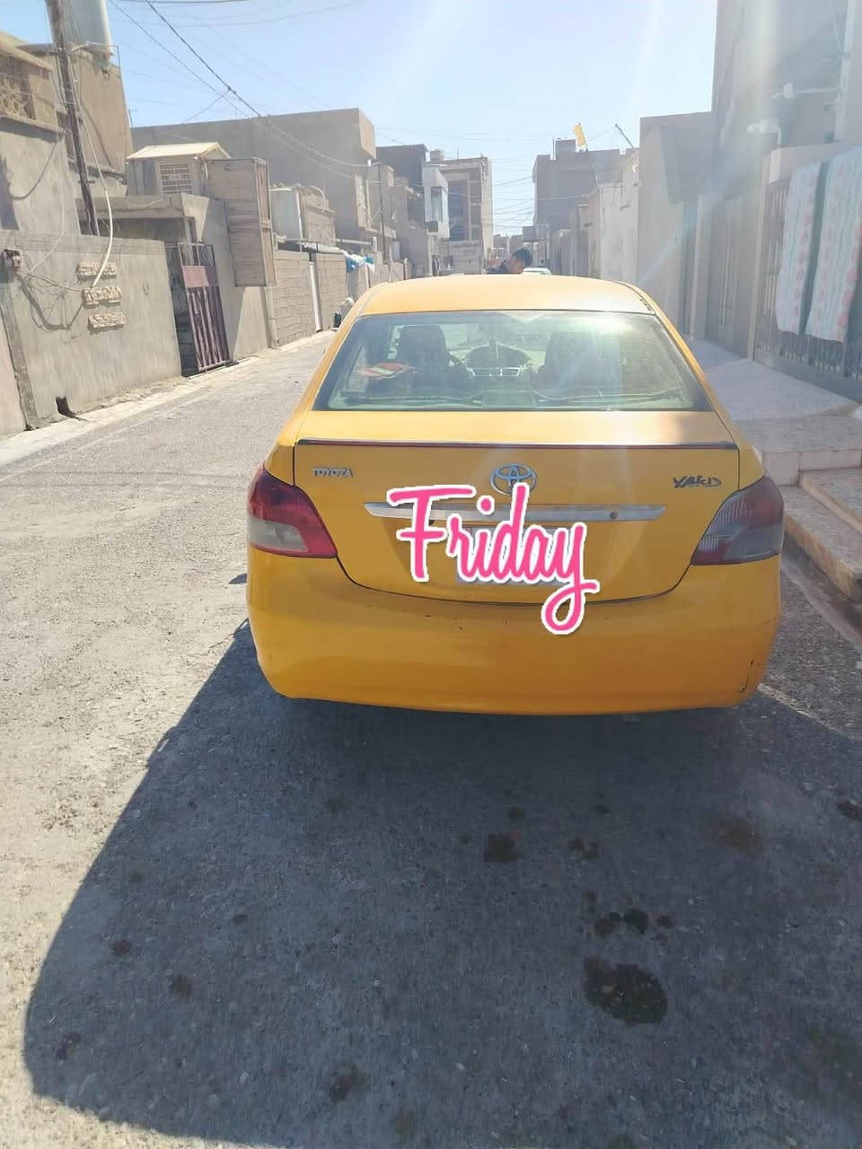يارس ٢٠٠٩ خليجي رقم بغداد  بيهه قطعتين صدر تايرات جديد تبريد شغال  سعر ٦٥ بي مجال رقم ***********
