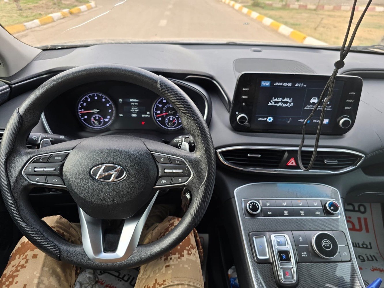 سنتافي 23 محرك 2500 تيربو وارد امريكي ماشية  55
الف قابل للزيادة رقم بغداد تحويل مباشر المواصفات 1-تحكم ستيرن 2-رادار امامي خلفي جانبي 3-تحديد مسار 4- تنبيه خروج عن المسار 5-قيادة ذاتيه 6-كاميرا خلفية 7-شفتات سرعة 8
سرعات 8-كير دكم 9-هاند بريك كهربائي Apple
Carplay / Android Auto-1011 امترا-
مودات قيادة نورمال / سمارت / سبورت السعر 190
وبي مجال مكان السيارة نجف

