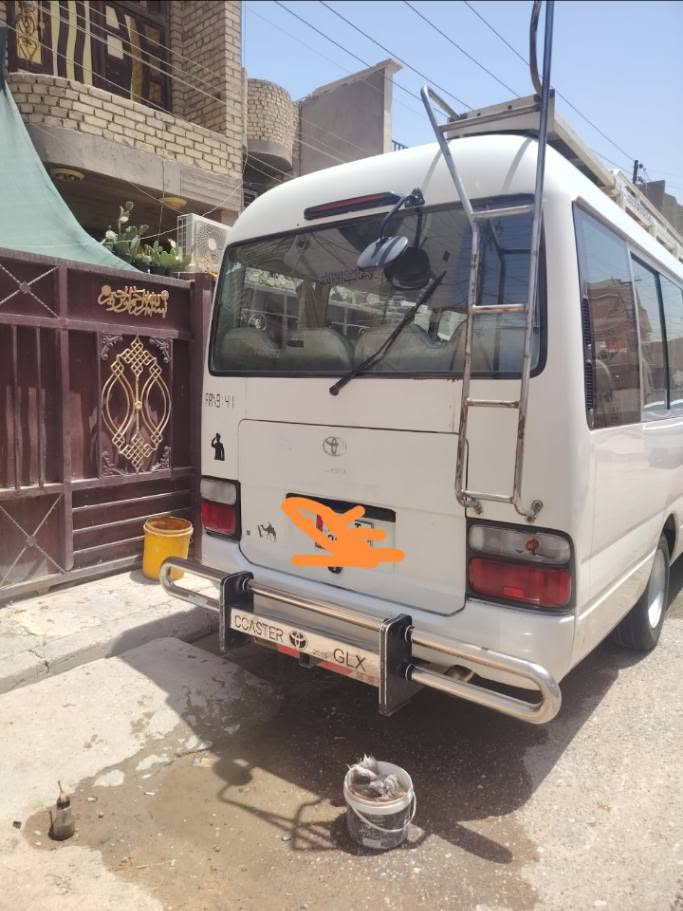 سلام عليكم كوستر 2014م كفاله من الكص بيها طخه ببجم مامعمره سياره منظومه غاز كشنات ستاركس سيبايه ودرع وبيها طخه فوك  البك الايت الخلفي سعرها 260 بيها مجال سياره رقم بغداد بسمي هيئه مصفره واسف على اطاله وتبريد محور الاتصال على رقم *********** ابو عباس

