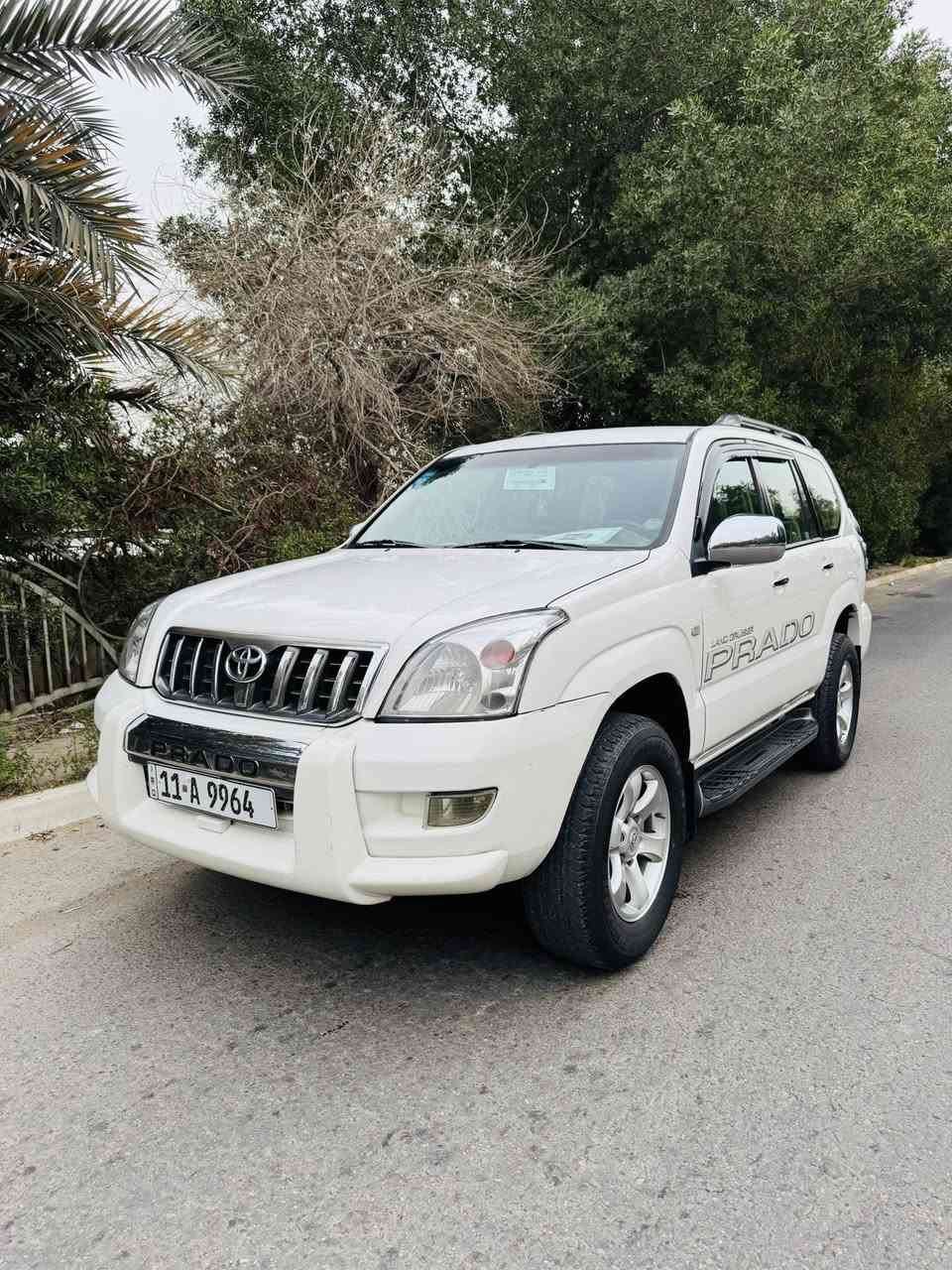 السلام عليكم
بيع او مراوس
برادو خليجي 2008
محرك كير تبريد نضافه 100%
3قطع تبريد 7راكب شاشه لكزز كير اوتماتيك 
دواخل جدد لوك سياره جديده بيها مكانات صبغ بدون دواخل اثر تقشير
كهربائيات جديده صدر امامي خلفي جديد
تخم تاير جديد سياره جاهزه من كلشي تراي زيرو شرط احلا من الصور
رقم بغداد مميز بسمي 

السعر.130وبيها مجال 
***********مكاني بغداد
