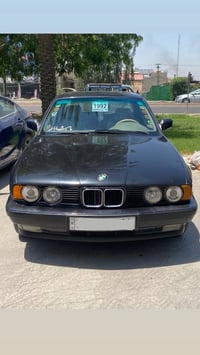 Bmw525  6سلندر محرك صقر ✅  1991  كير جديد   مكينه مكفوله جديده   صدر ا...