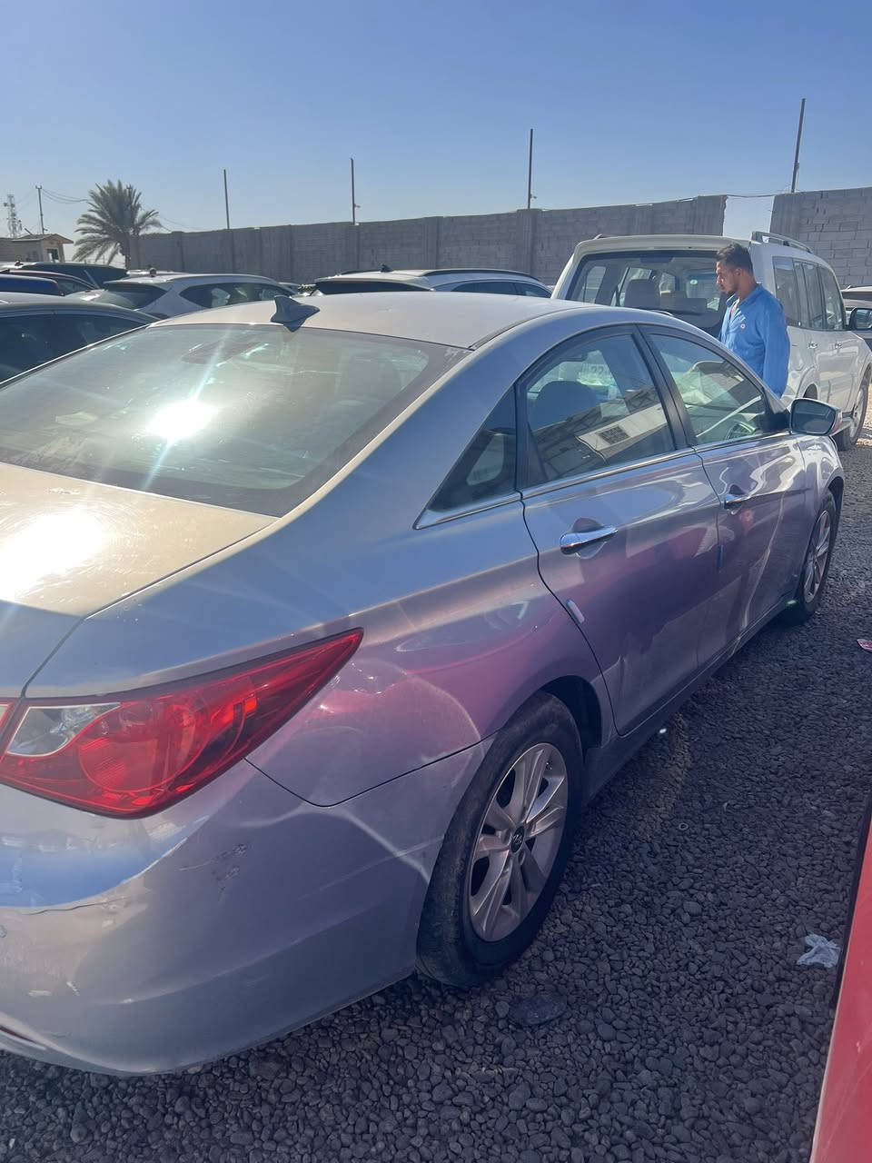 سوناتا ٢٠١٣
حادثها جاملغ وبنيد بدون دواخل فقط 
مكينه ٢٤٠٠ GDI 
مواصفات عاديه 
معروضه ب ١١٠ وبيها مجال 
مكان السياره حله 
***********
متواجد عل فيس وعل واتس وعل خط
