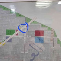 قطعة ارض للبيع ملك صرف الثعالبة خلف البزل  المساحة ١٠٠ متر ركن ١٠ x ١٠...