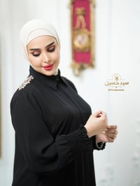 عباية • اسود • مقاس ٣٨-٤٨