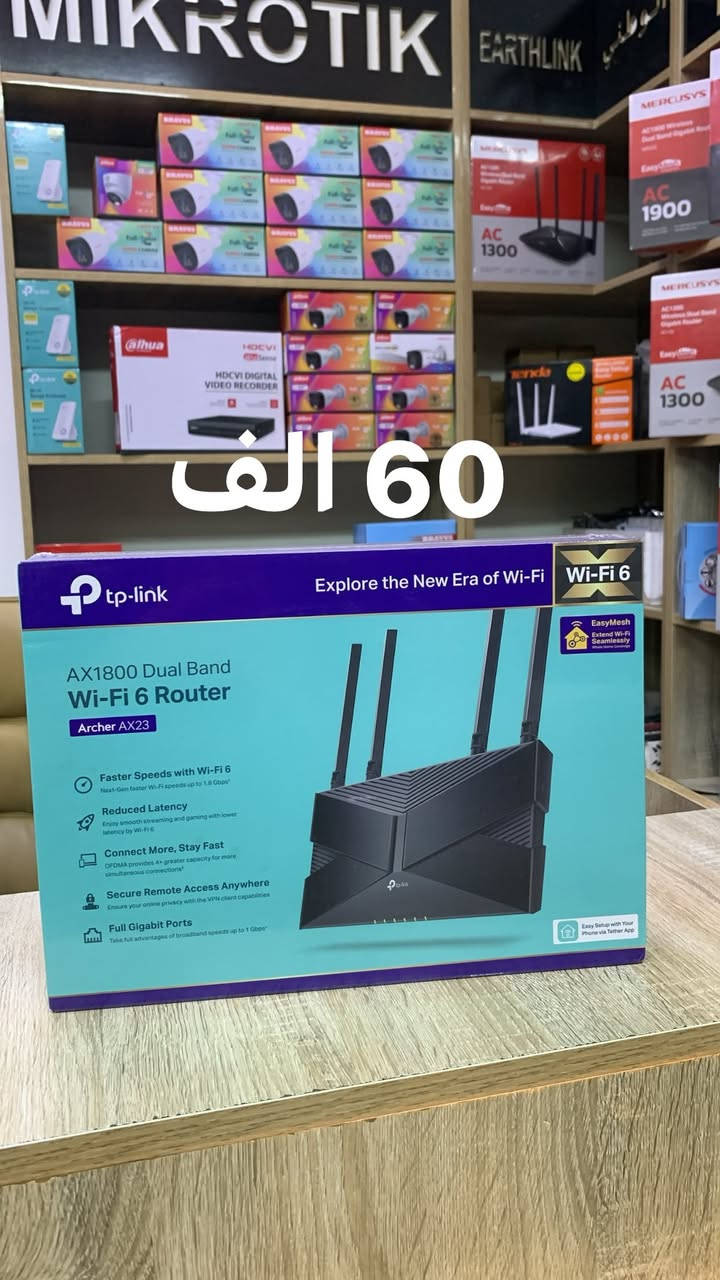 📢 متوفر للبيع راوترات إنترنت بحالة ممتازة 📢
🔥 مجموعة راوترات أصلية ومجربة
✅ سرعة وأداء ممتاز
✅ مناسبة للبيت، المكاتب، والألعاب
✅ جاهزة للاستخدام

📦 الكمية محدودة
💰 أسعار مناسبة
📩 للاستفسار والتواصل راسلني خاص

لا تفوت الفرصة 🔥 *********** واتساب ماسنجر متوفر

التوصيل كافه محافظات العراق5 الاف فقط
