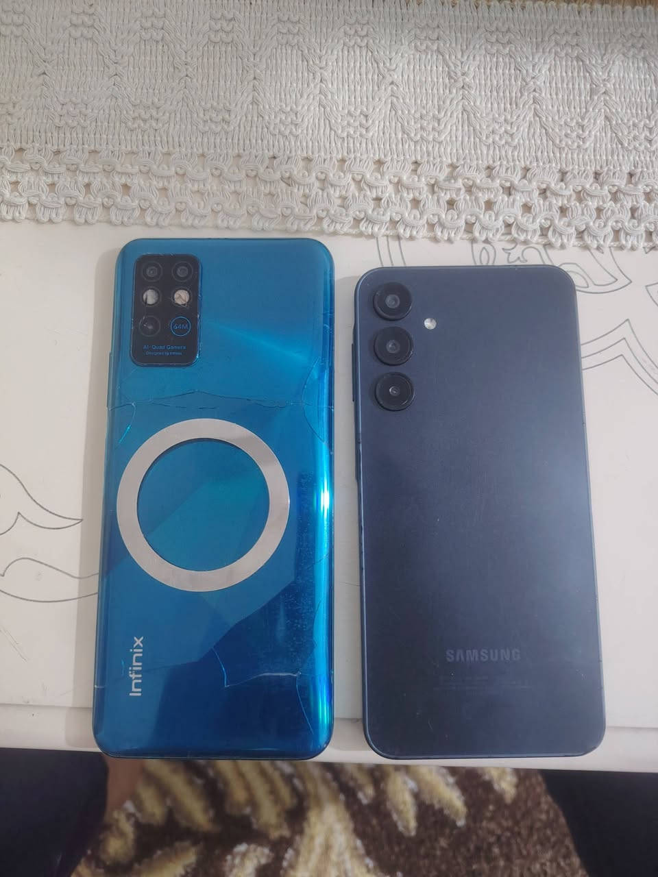 للبيع A16 وانفنكس امبدلات شاشه وجهاز ثاني مكسور ظهر مالته للمراوس او البيع


**إذا كنت صاحب هذا الإعلان وتريد حذفه لأي سبب، رجاءا أرسل رسالة إلى الدعم الفني**