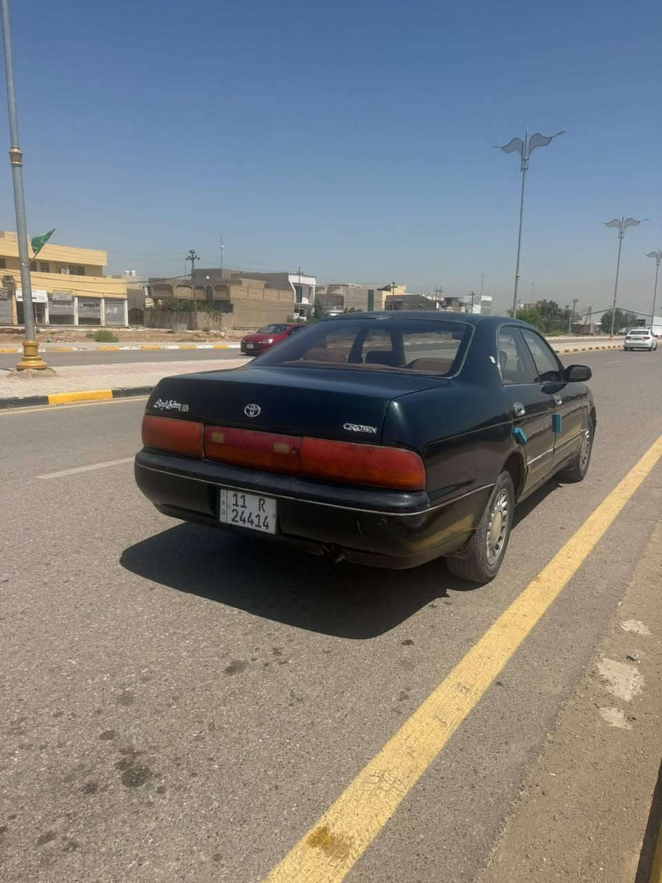 تحية طيبة للبيع بطة موديل 92 رقم بغداد مشروع وطني سنويه جديدة بسمي بيه مكانات صبغ جماليةقليل بدون دواخل ابد سيارة جاهزة مال بيت/ السعر 49/ مجال قليل مكانه قضاء الصويرة اتصل/ ***********
