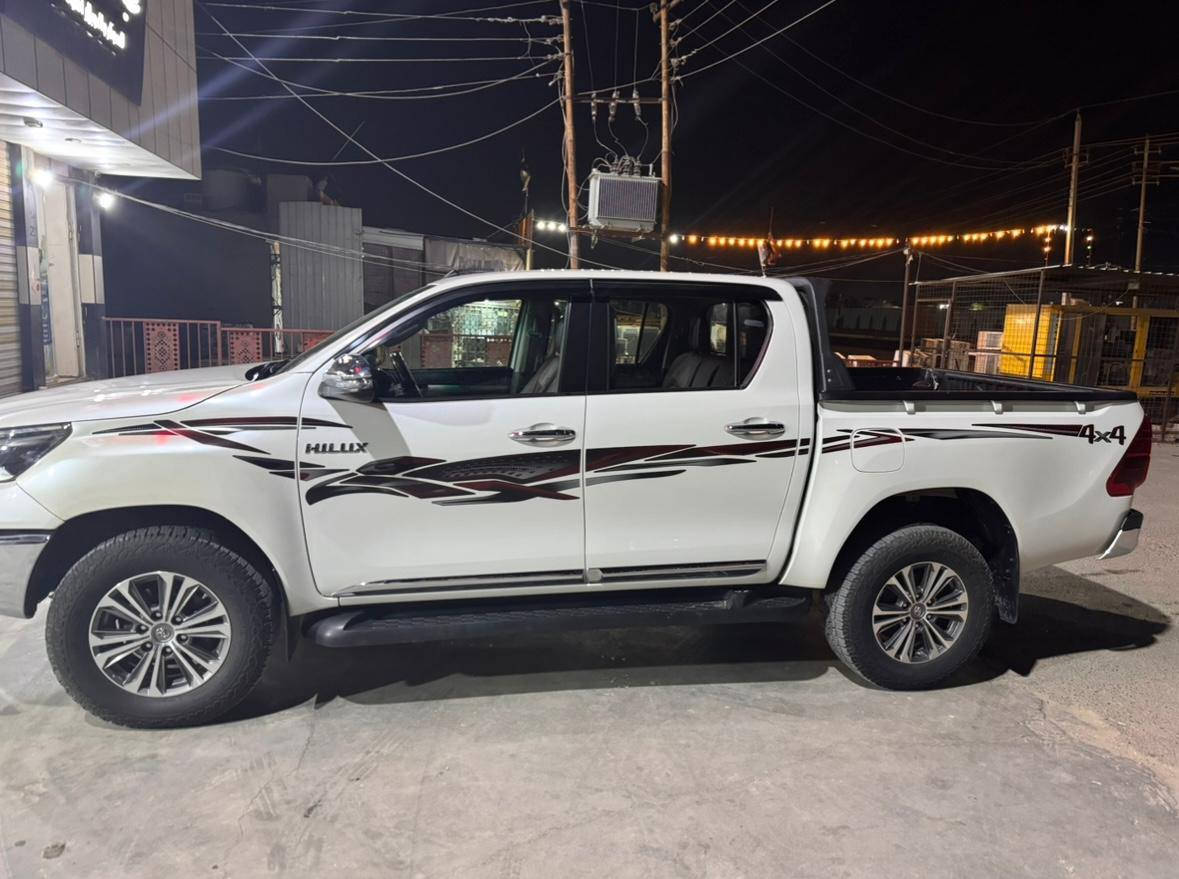 السلام عليكم بيكم هايلوكس مديل 22 رقم بغداد تحويل السياره بيها ثلاث قطع تبديل  سياره حلوه باقي استفسار *********** سونار مرفق بل منشور
