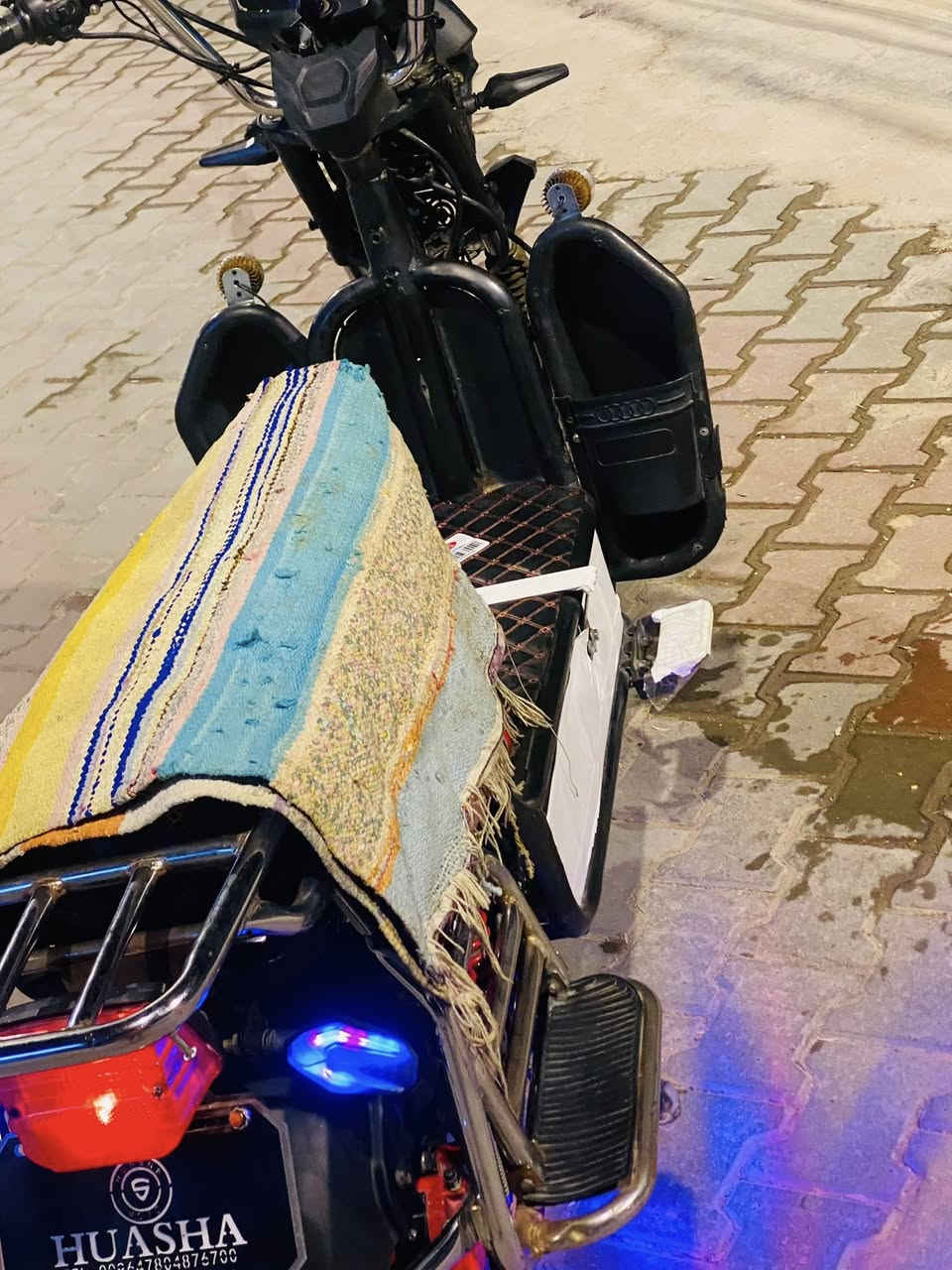 البيع ماطور شحن هيوشه موديل 2023 خمسه باتري بطاريات فول والك الفحص السعر 375 وبي مجال رقم ***********
